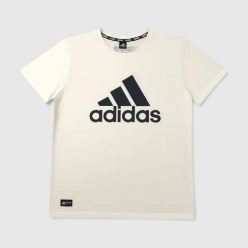 Adidas Logo Performance T-Shirt Λευκό / Pre-Owned